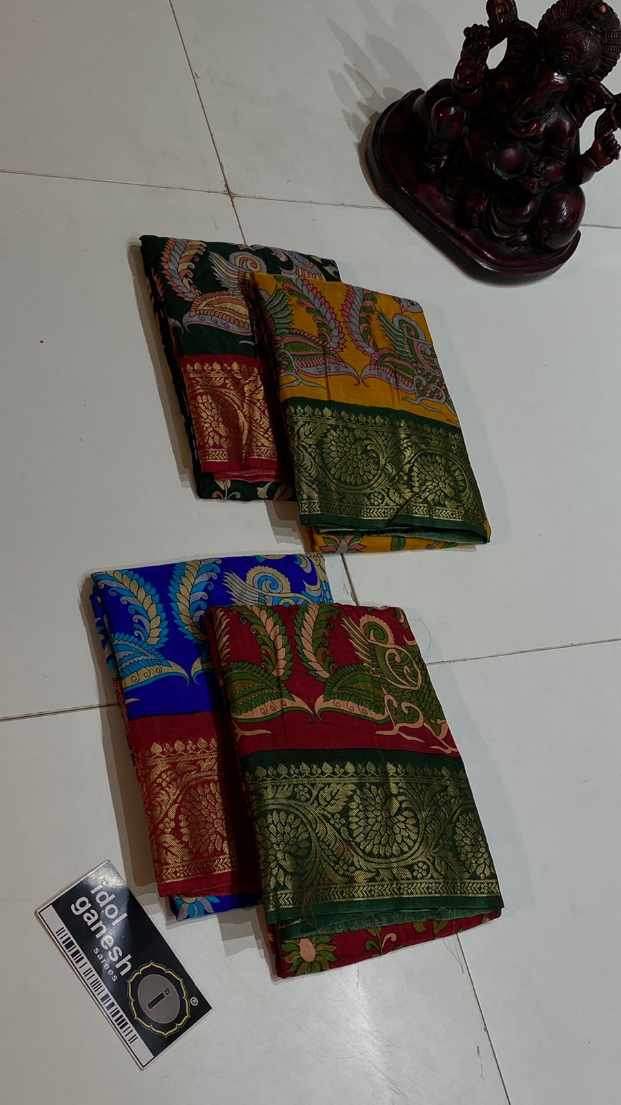 IG4523 lite weight pure  munga silk pattu 