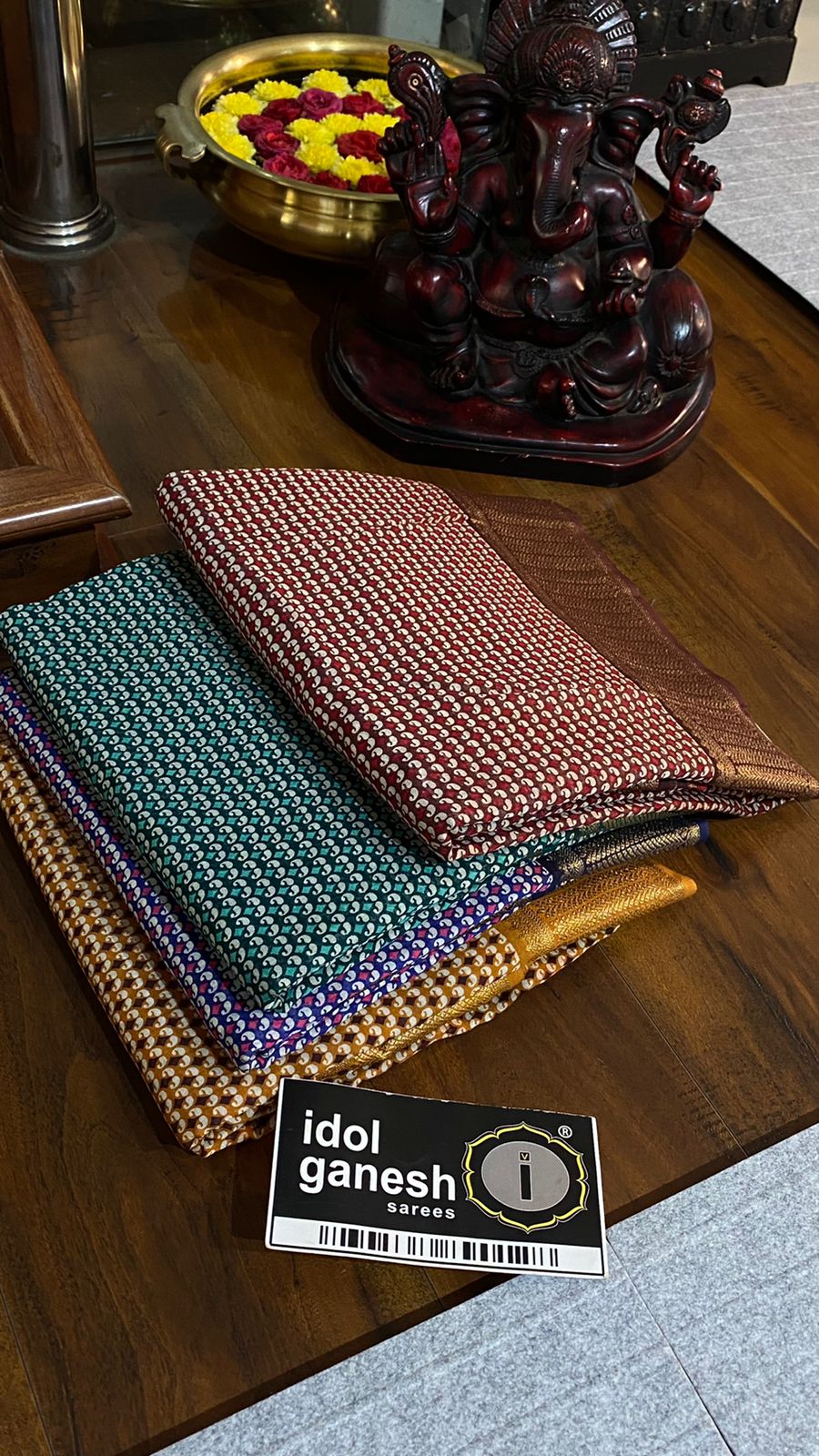 IG4561 pure Maheshwari handloom  