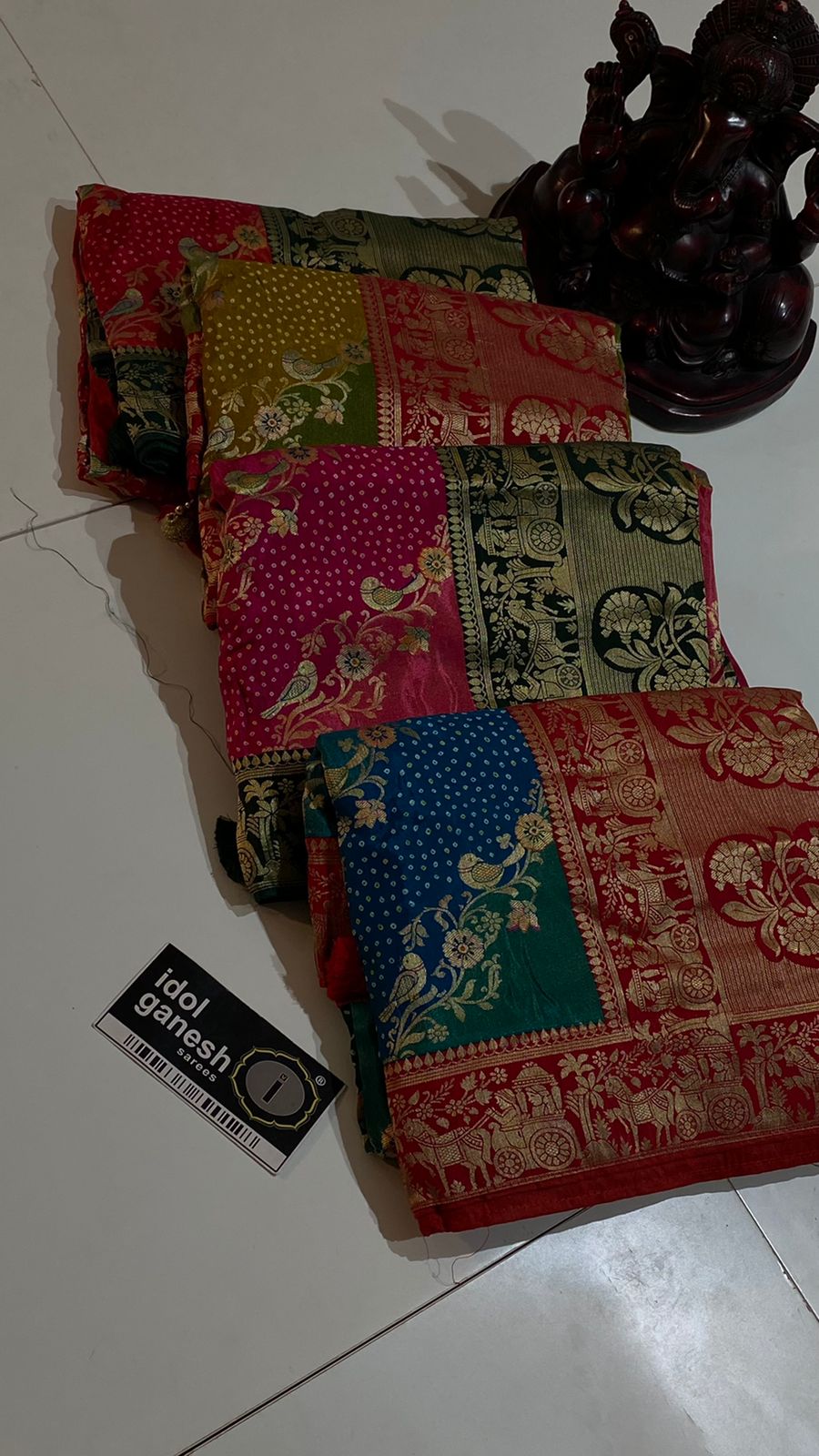 IG4563 pure munga silk pattu 