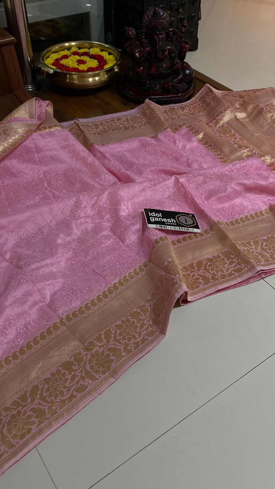 IG4564 pure munga silk pattu 