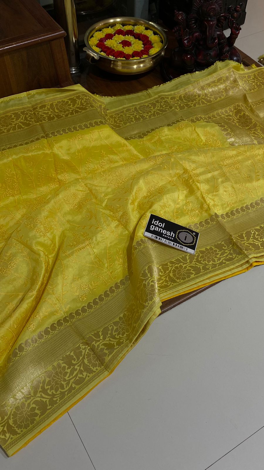 IG4564 pure munga silk pattu 