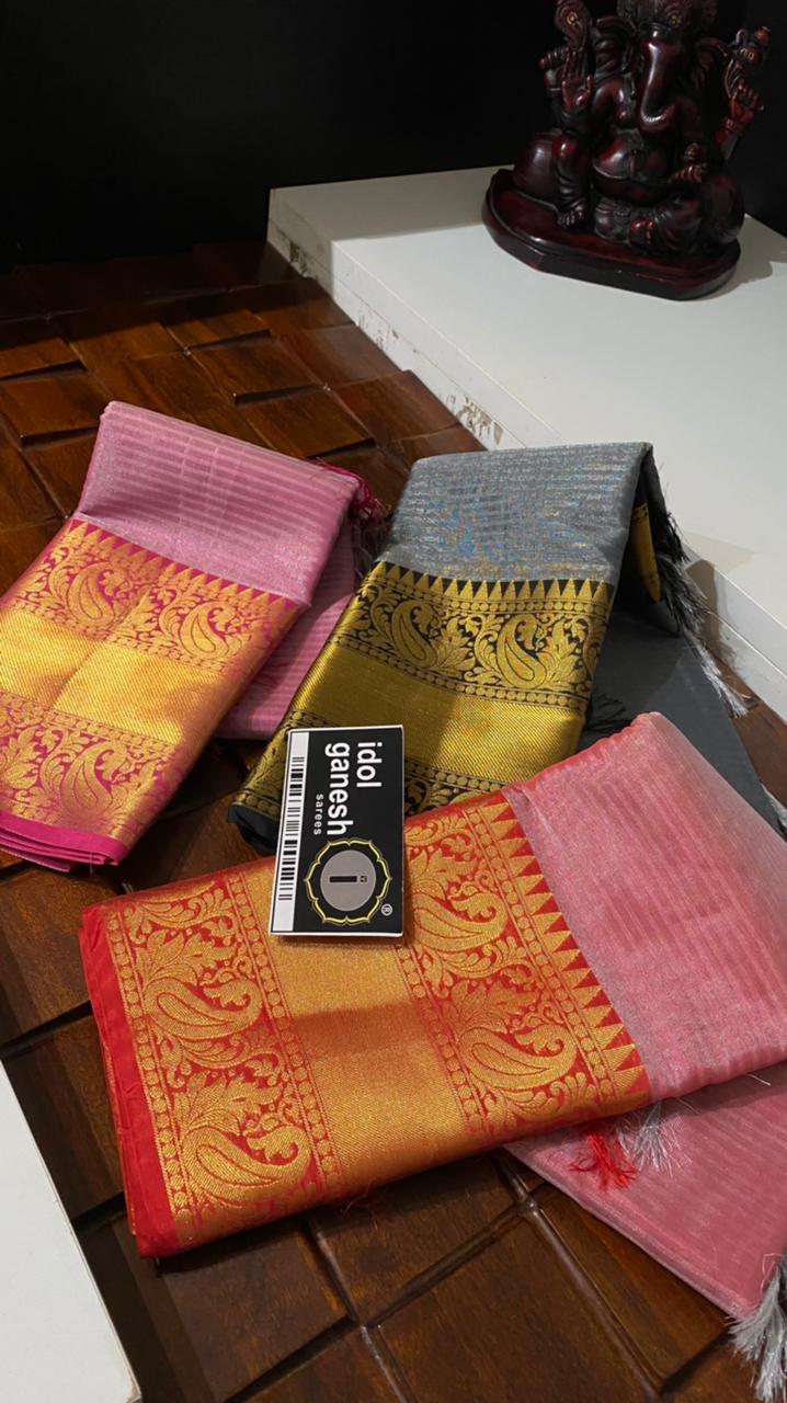 IG462 Lite weight kanchi tissue sarees