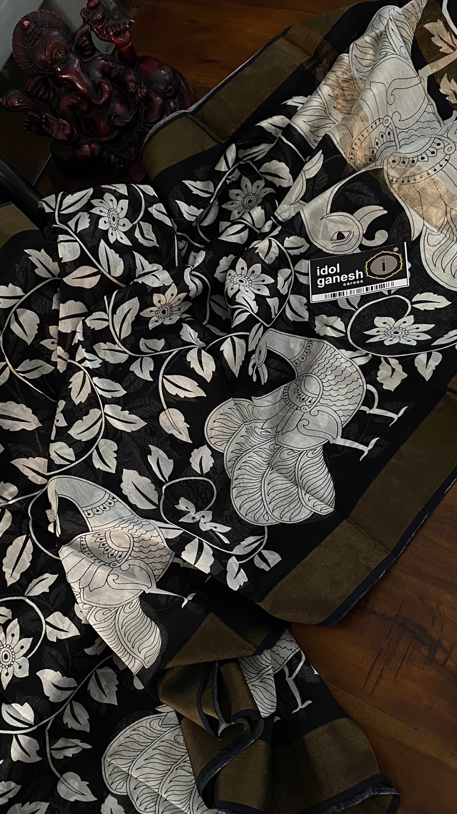 IG4658 pure handloom Maheswari 