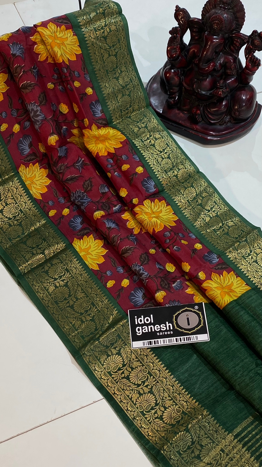 IG4660 lite weight pure  munga silk pattu 