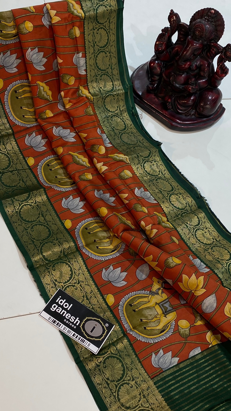 IG4664 lite weight pure  munga silk pattu 