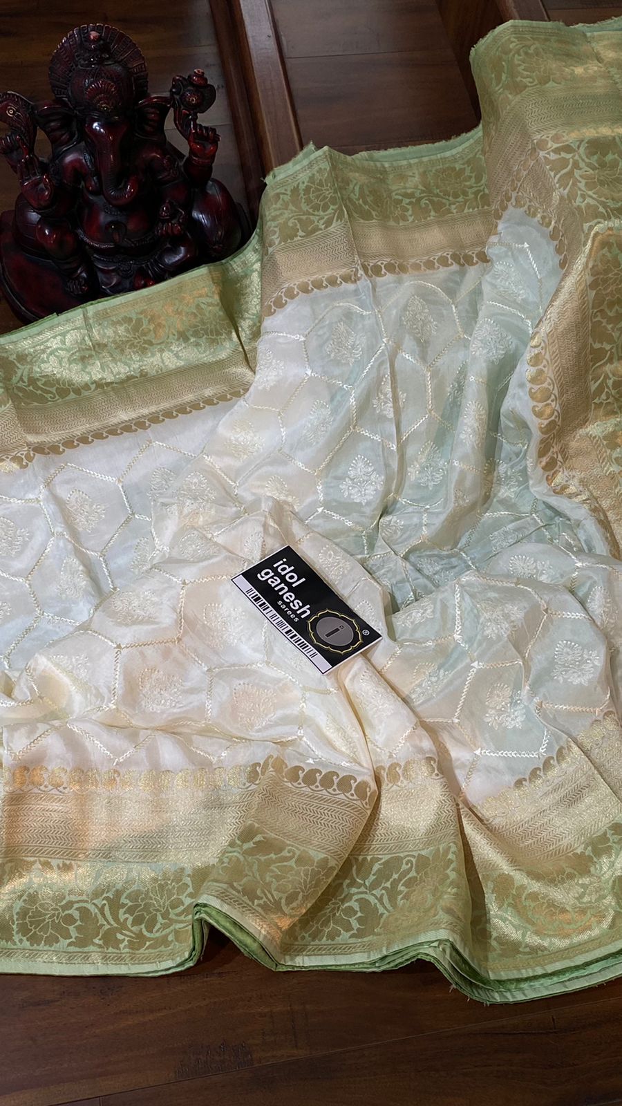 IG4734 pure munga silk pattu 