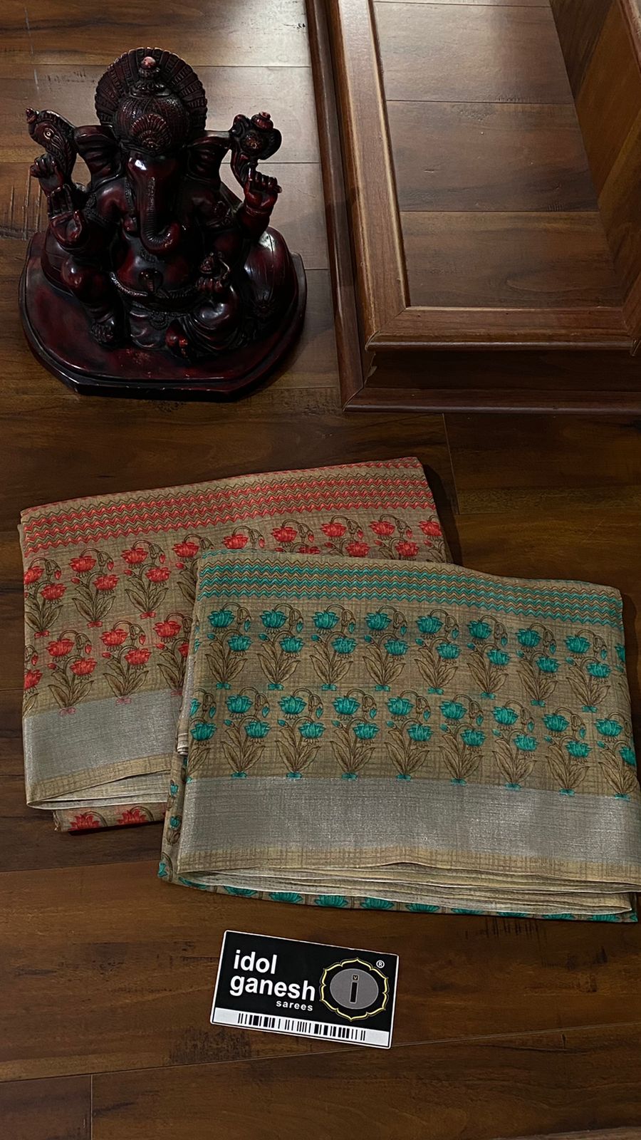 IG4811 lite weight lenine sarees