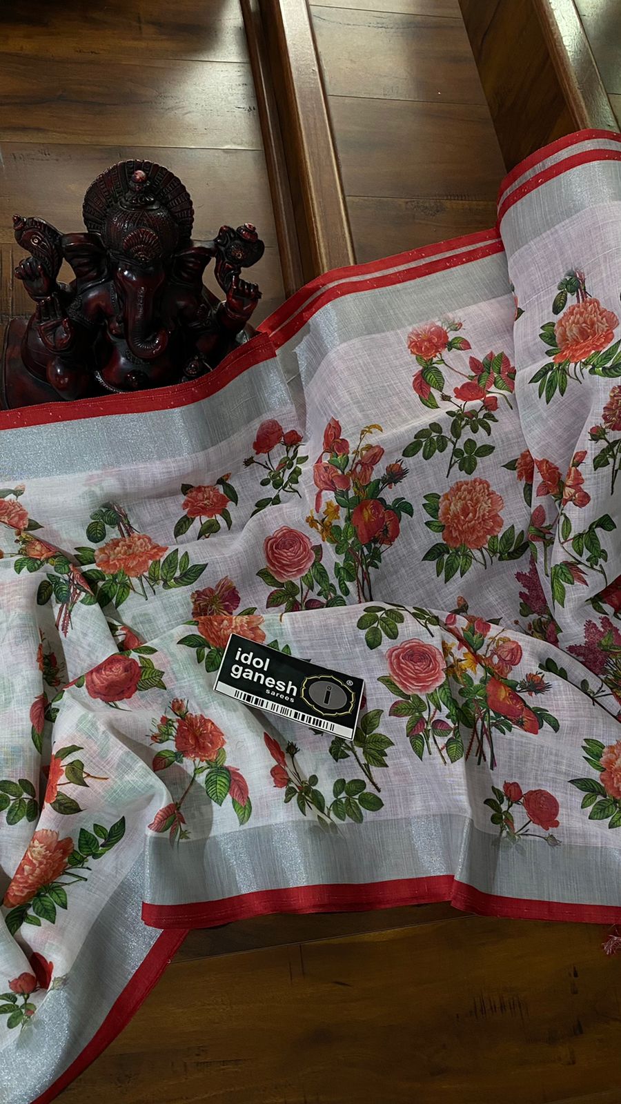 IG4815 lite weight lenine sarees 