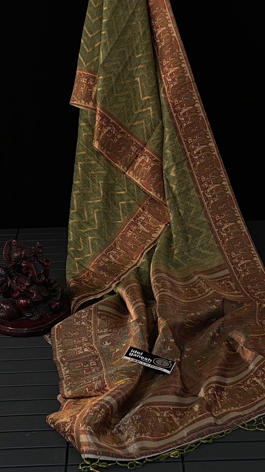 IG4841 lite weight soft jute pattu 