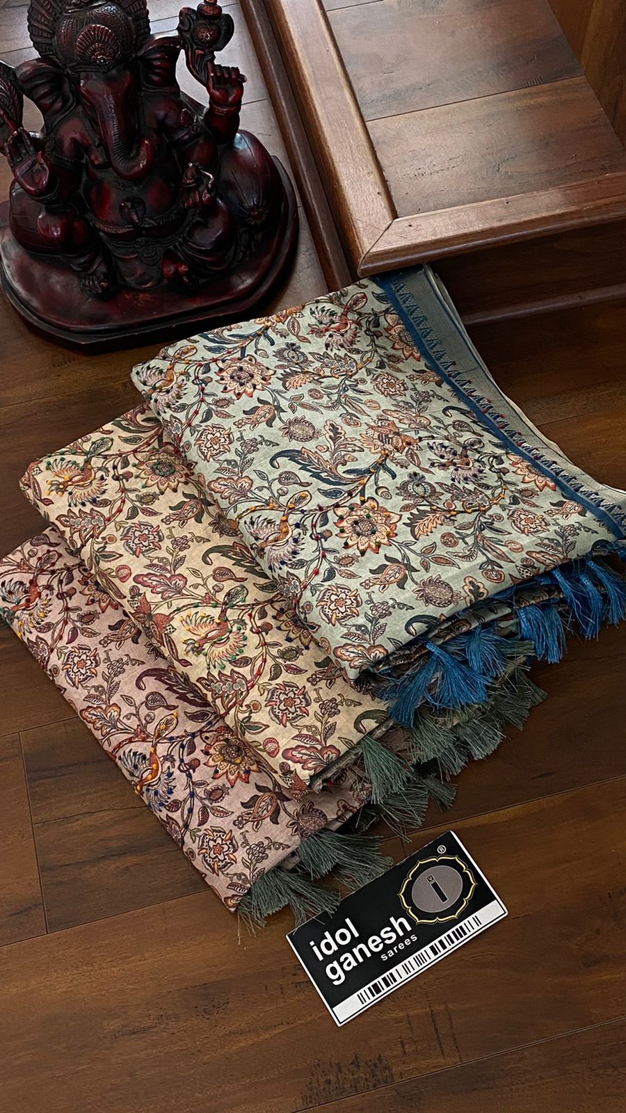 IG4861lite weight tusser print  
