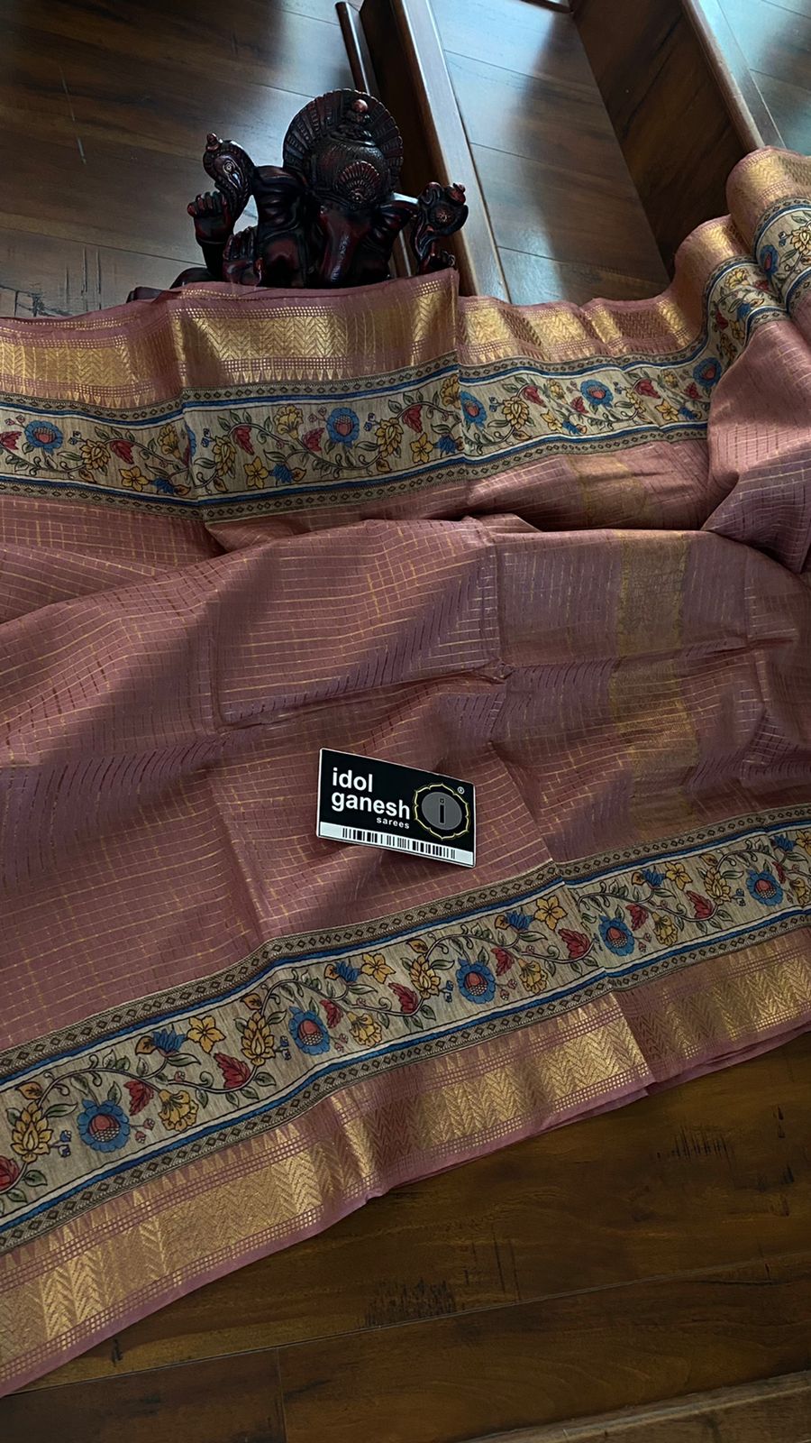 IG4902 beautiful tusser weaving sarees 