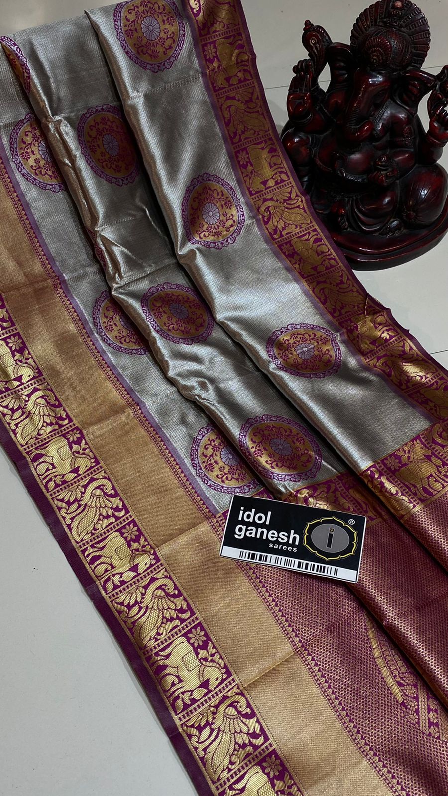 IG4990 lite weight semi kanjivaram 