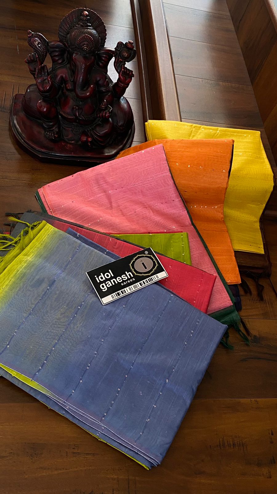 IG5019 lite weight tussar sarees 
