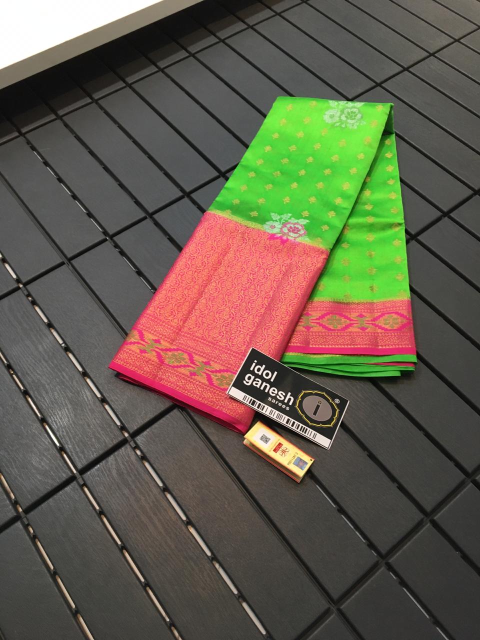 IG503 Pure handloom chiniya pattu