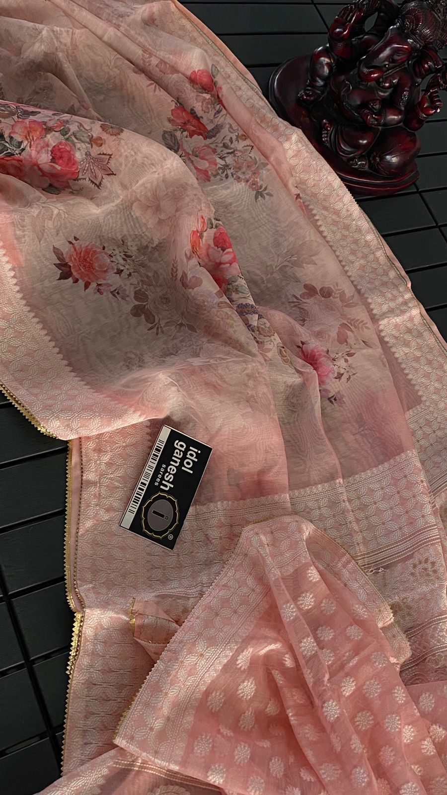 IG5040 Lite weight soft chanderi print  
