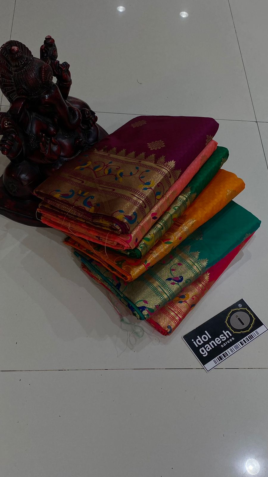 IG5050 lite weight soft banarasi pattu 