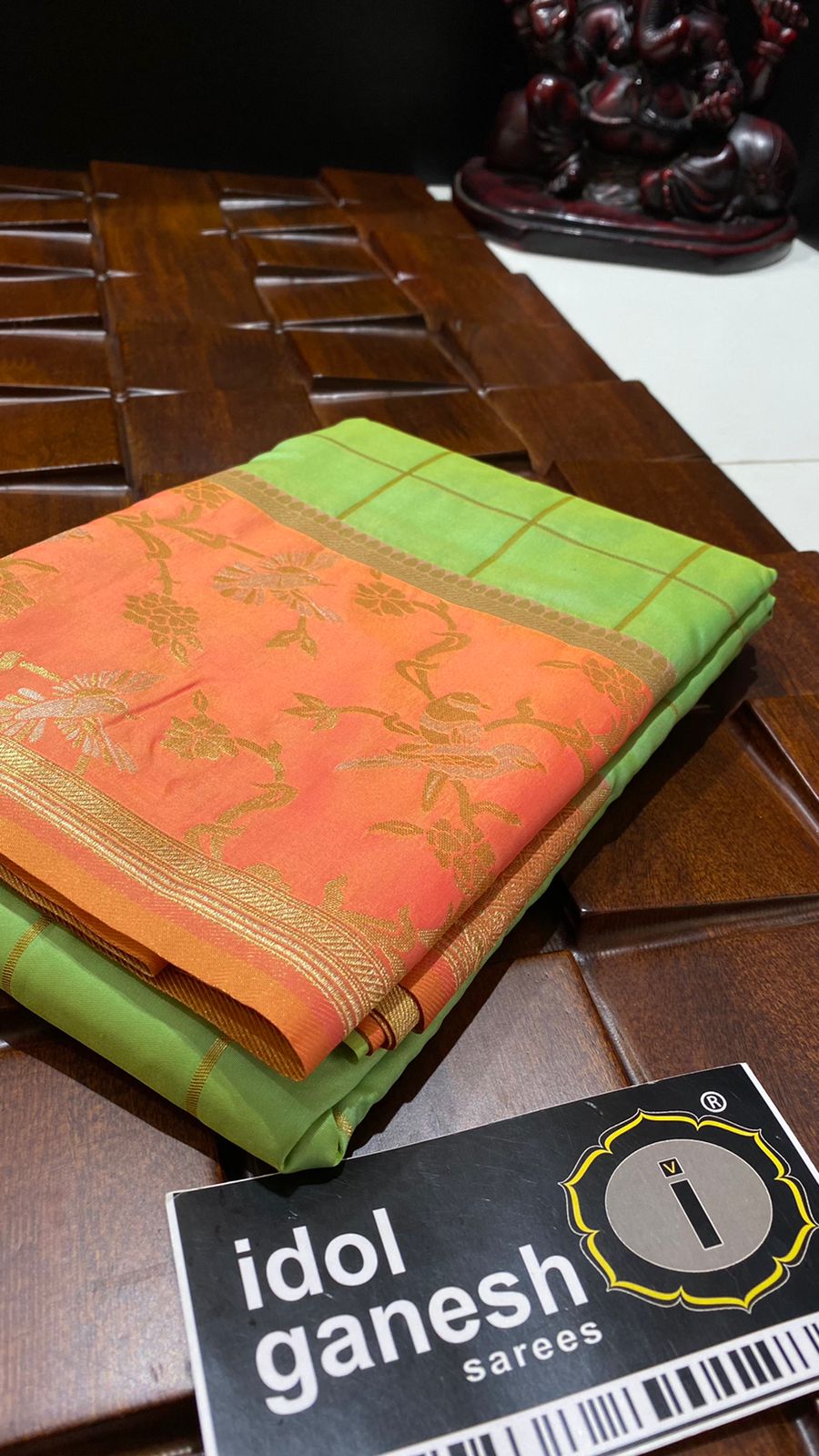 IG506 Pure munga silk pattu