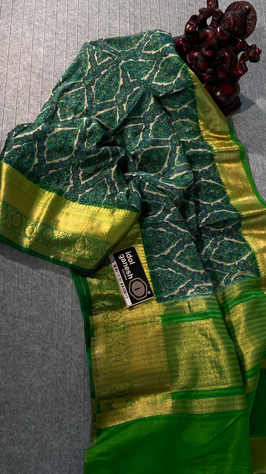 IG5082 Lite weight warm silk pattu 