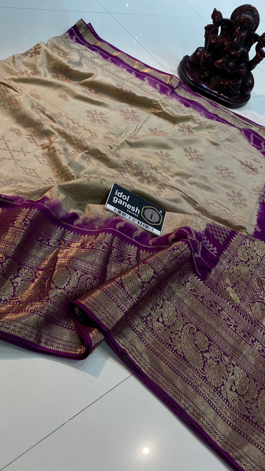 IG5093 lite weight pure silk kanchi weaving 