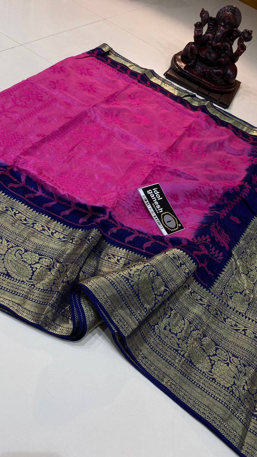 IG5093 lite weight pure silk kanchi weaving 