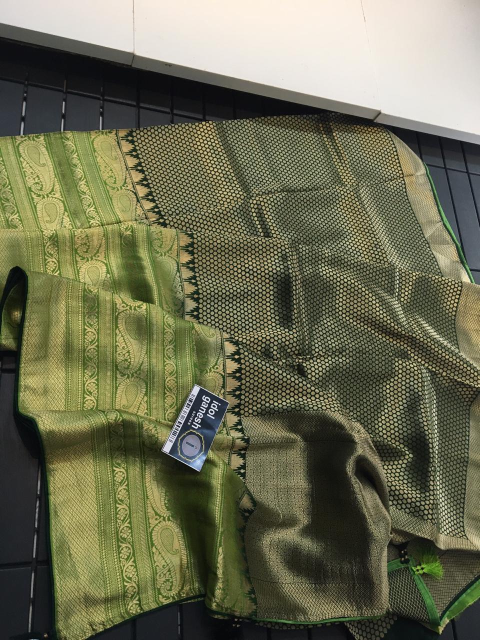 IG510 Pure silk kanchi weaving