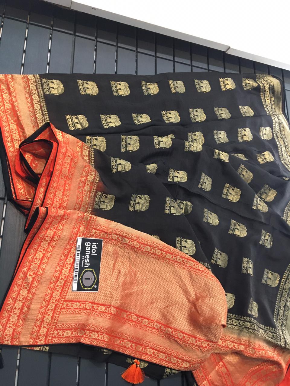 IG511 Pure silk kanchi weaving