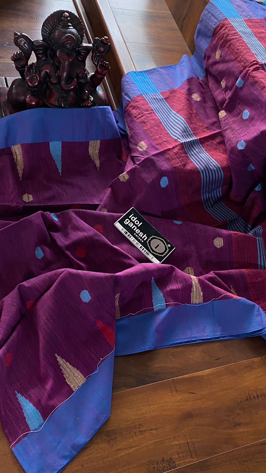 IG5115 pure handloom kadi cotton