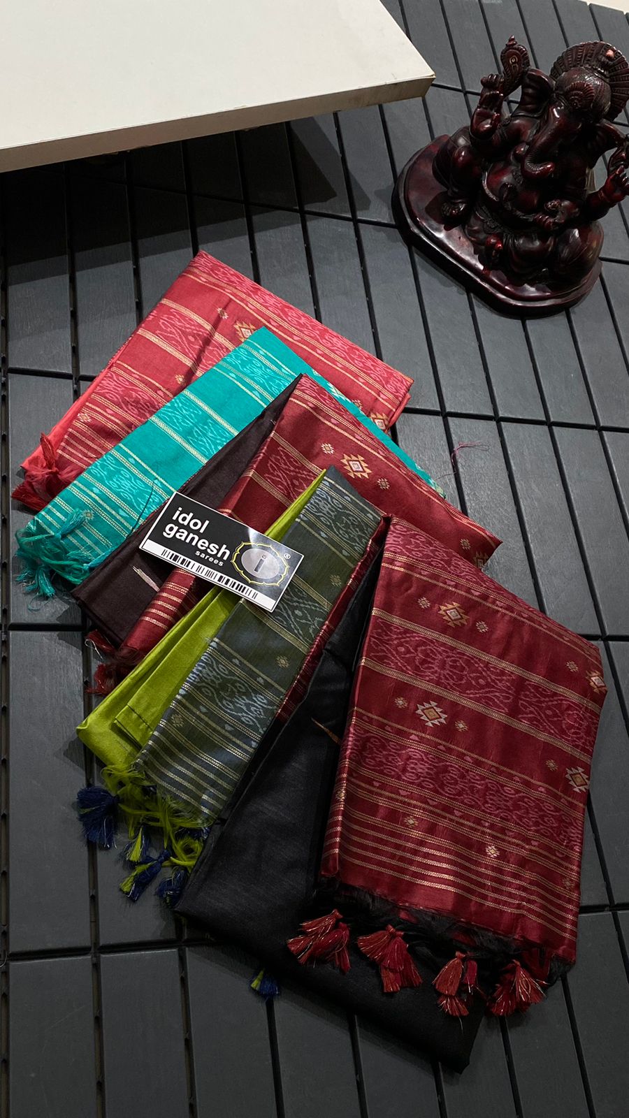 IG5316 lite weight soft tusser sarees 