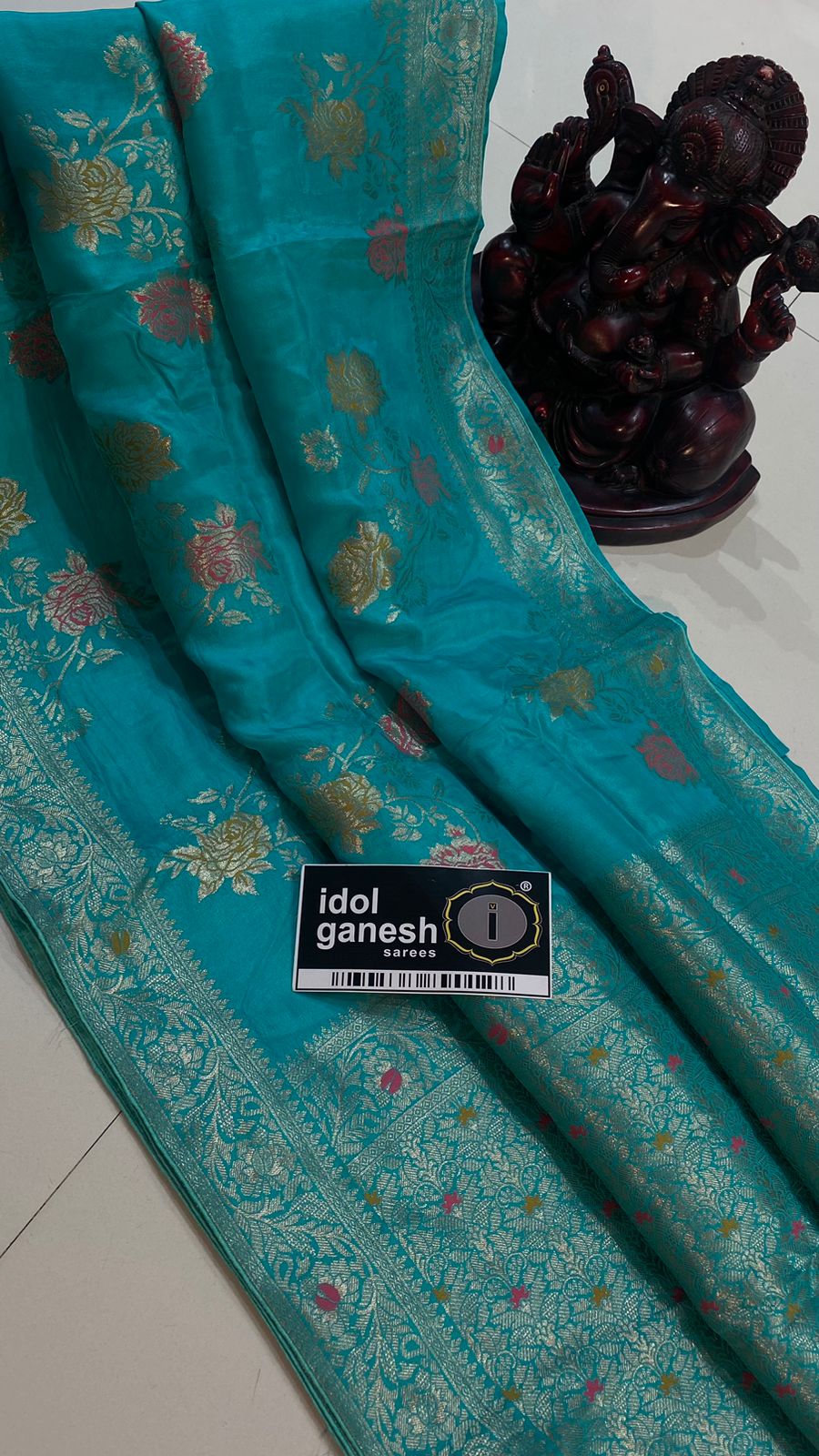 IG5329 lite weight pure soft munga silk pattu  