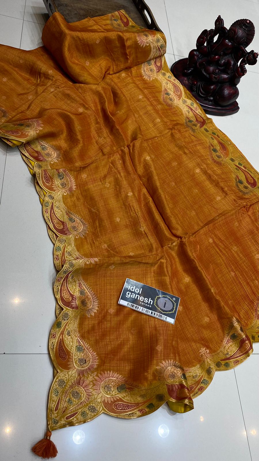 IG5367 lite weight pure munga silk pattu 