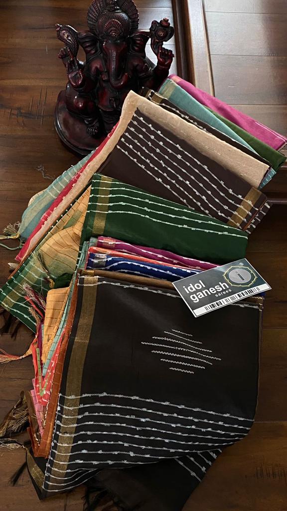 IG5398 Lite weight semi tussar weaving