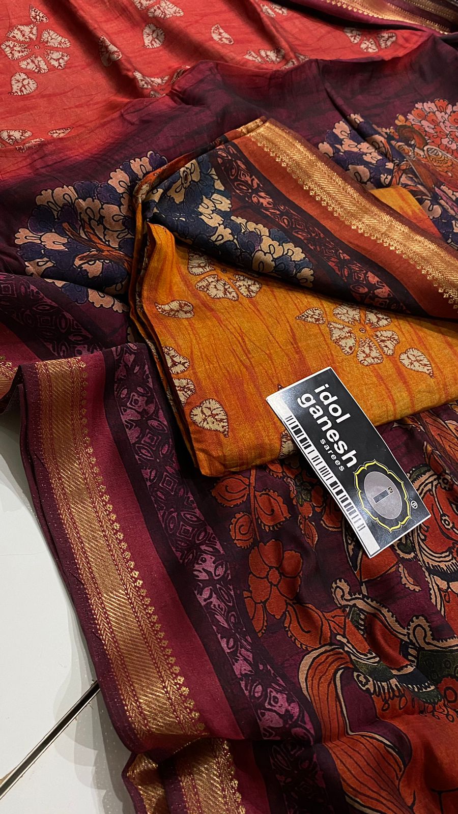 IG5426  lite weight soft pure viscous Maheswari  