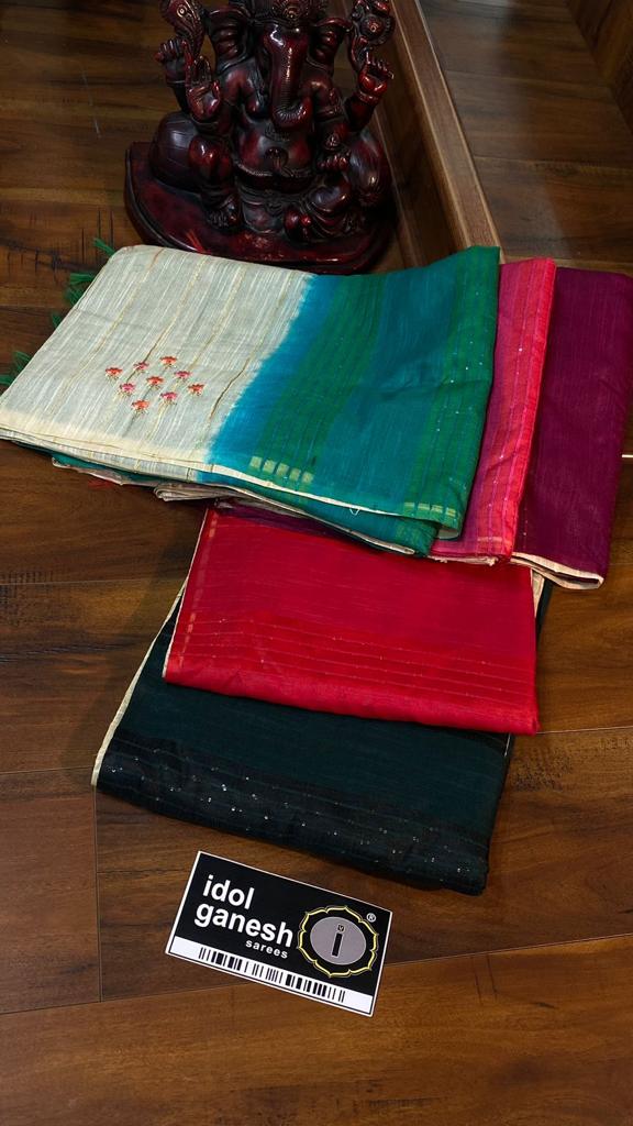 IG5542 lite weight handloom semi tussar  