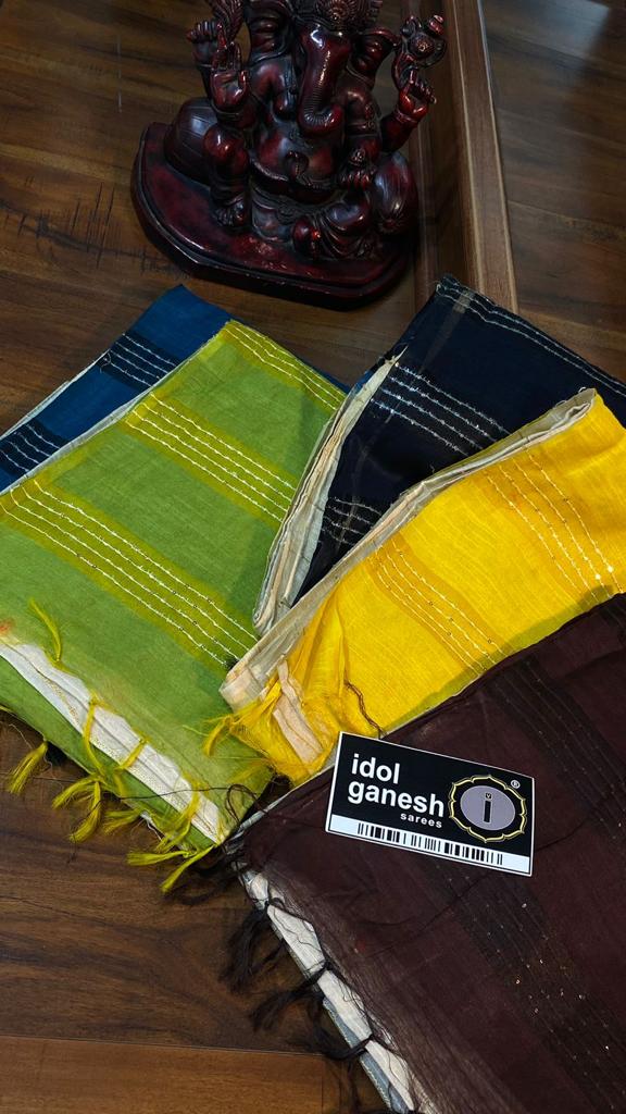 IG5543 lite weight handloom semi tussar  