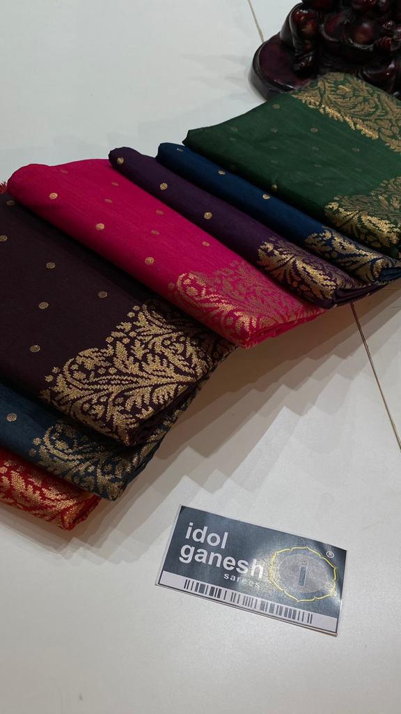 IG5548  lite weight soft jute pattu 