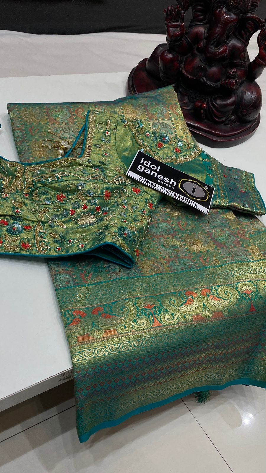 IG5607 pure kanjivaram pattu