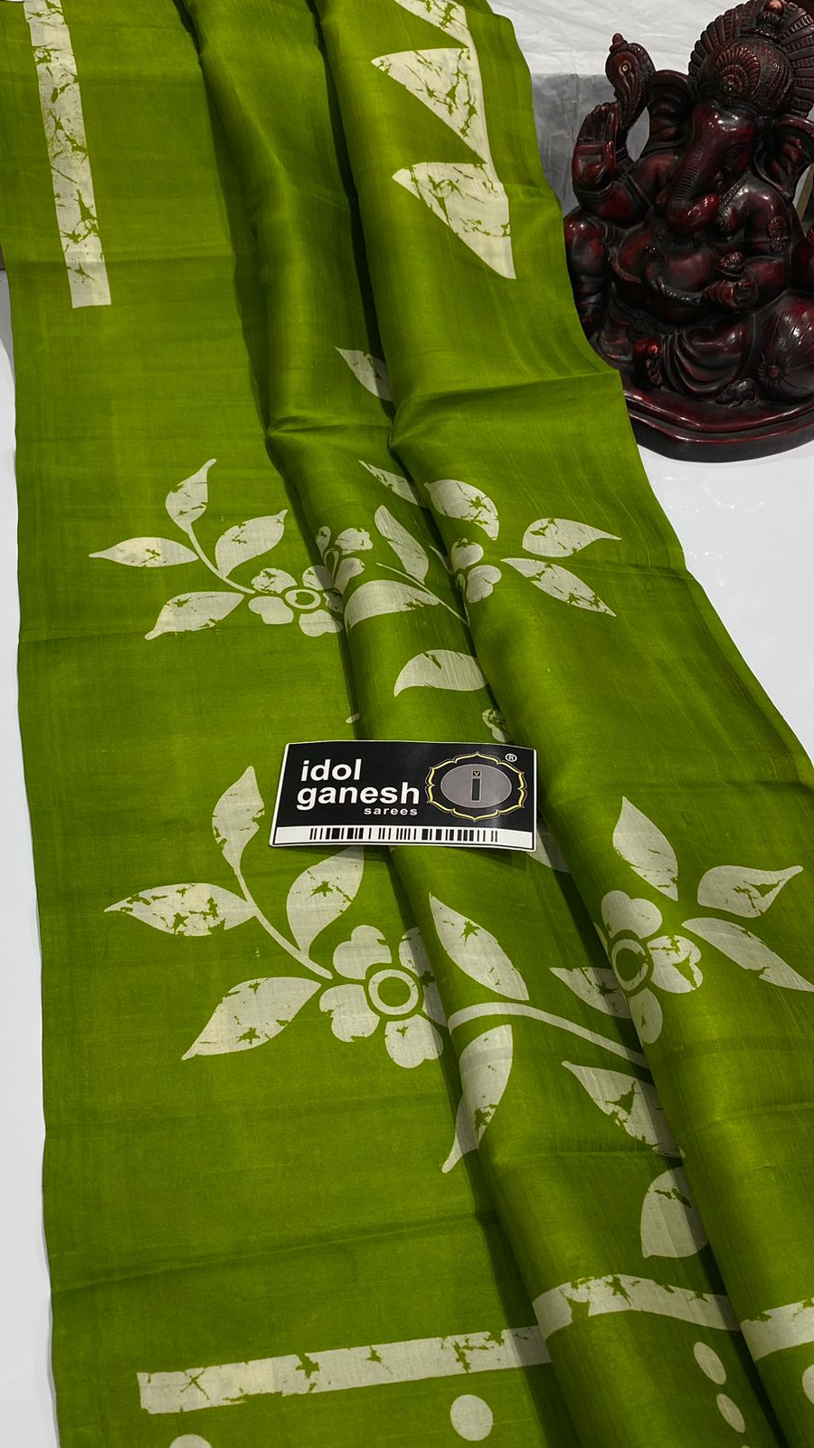 IG5635 pure handloom pure silk tussar sarees   