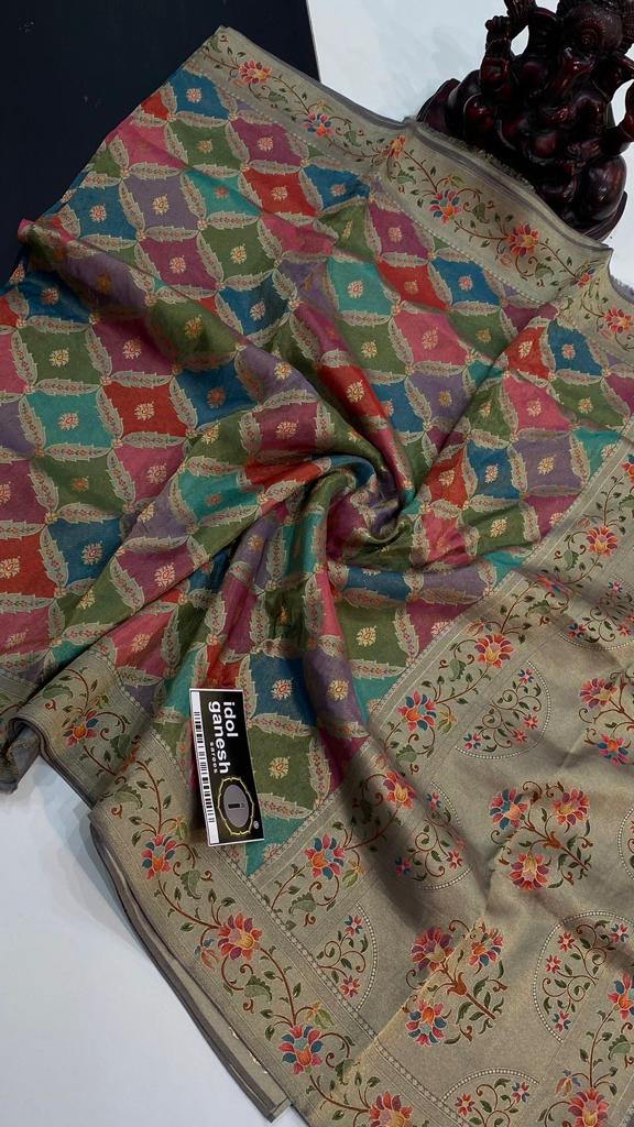 IG5644 lite weight pure soft Tissu kathan 7530/-