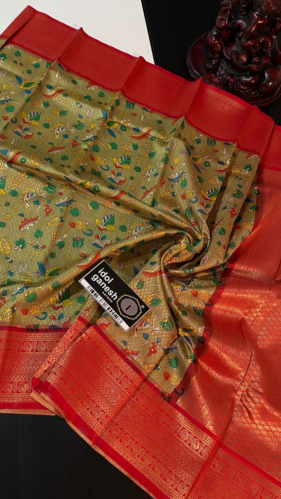 IG5684 Lite weight kanjivaram silk  