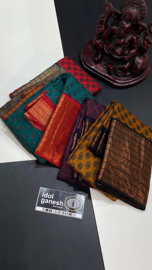 IG5689 Lite weight soft. Mangalagiri sarees