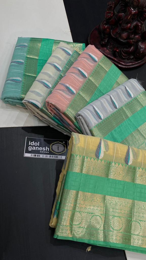 IG5694  Lite weight soft kanchi organza sarees