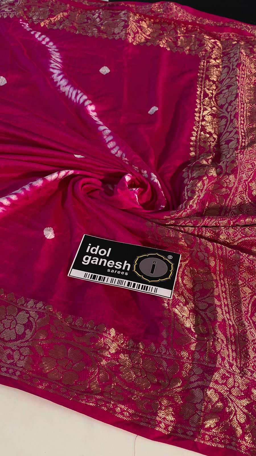 IG5713 pure handloom kanchi jari weaving 