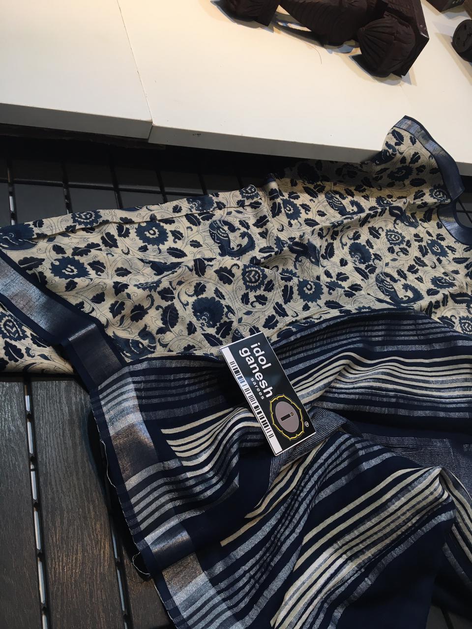 IG577 Lite weight Lenin sarees