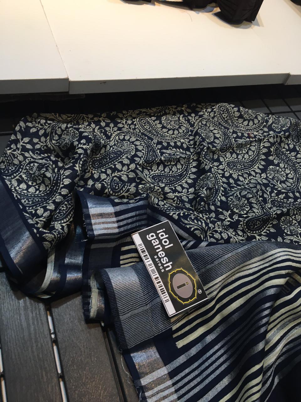 IG577 Lite weight Lenin sarees