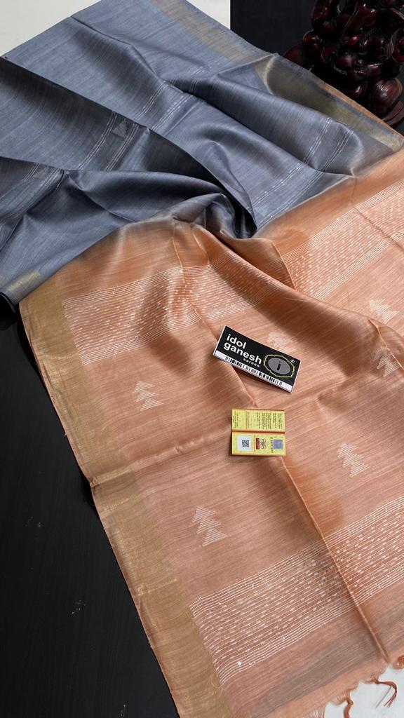 IG5770 pure handloom desi tussar  