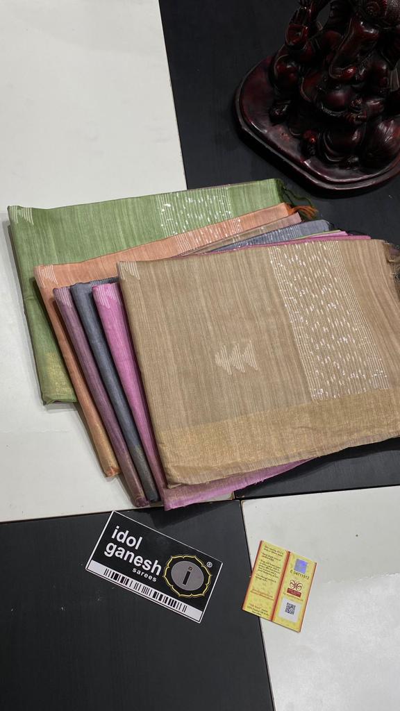 IG5770 pure handloom desi tussar  