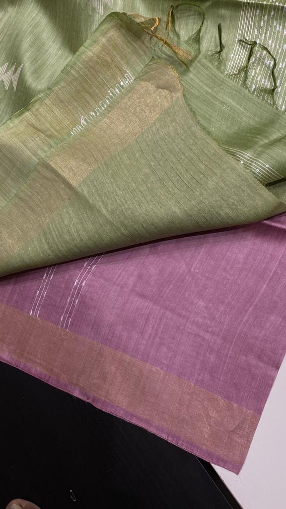 IG5770 pure handloom desi tussar  