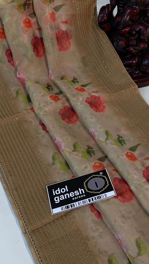 IG5784 lite weight soft pure organza 
