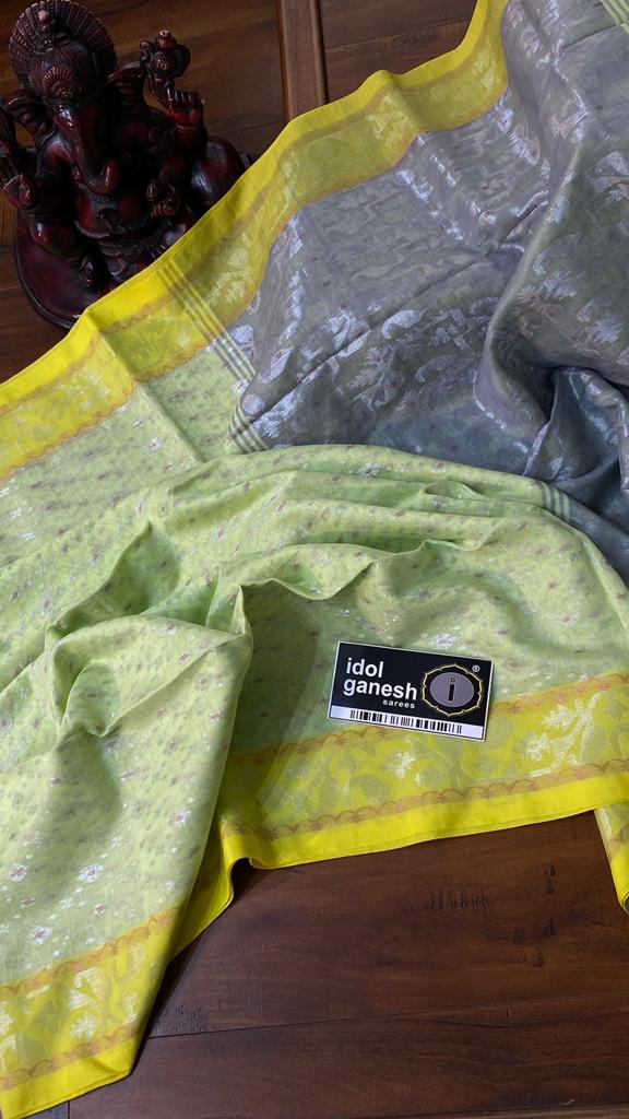IG5796 pure handloom kadhi muslin sarees 