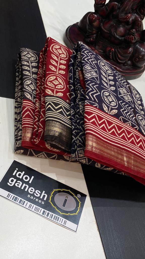 IG5806 pure handloom Maheswari sarees 